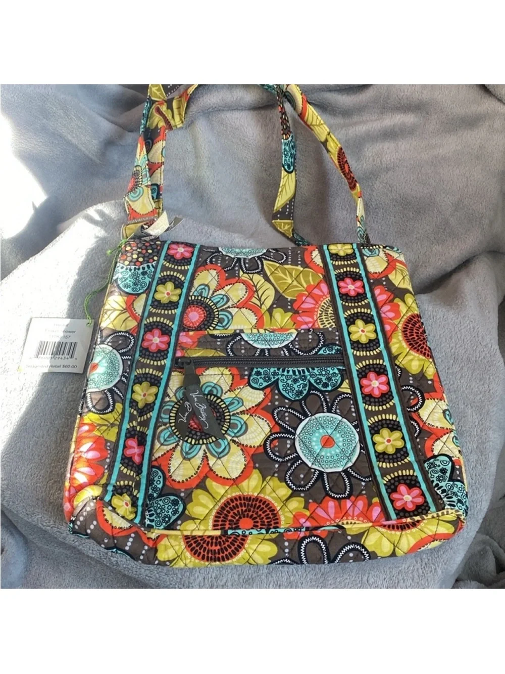 VERA BRADLEY •Hipster in Floral Shower/NWT